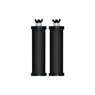 CA Sistema de filtro de agua por gravedad para el hogar, camping, senderismo y preparación para emergencias. Repuesto de filtro de 2 piezas (juego de 2). DEBUNS