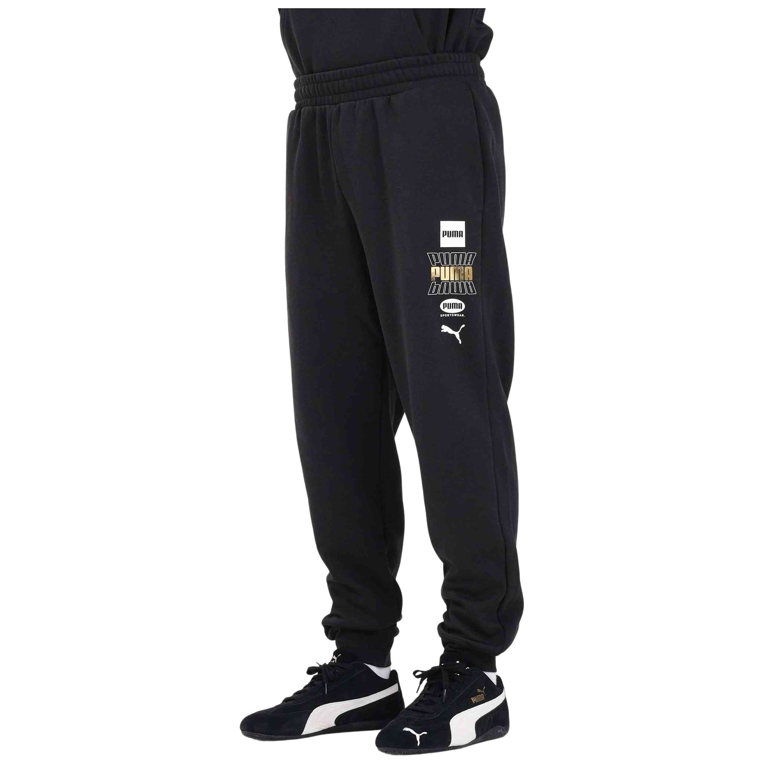 Pantalón Puma modelo Ess Logo Lab Holida