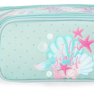 JOUMMA ESTUCHE CON ASA MOVOM SEA LIFE TRIPLE MOVOM I LOVE SEA LIFE 9x22x10 Cms.