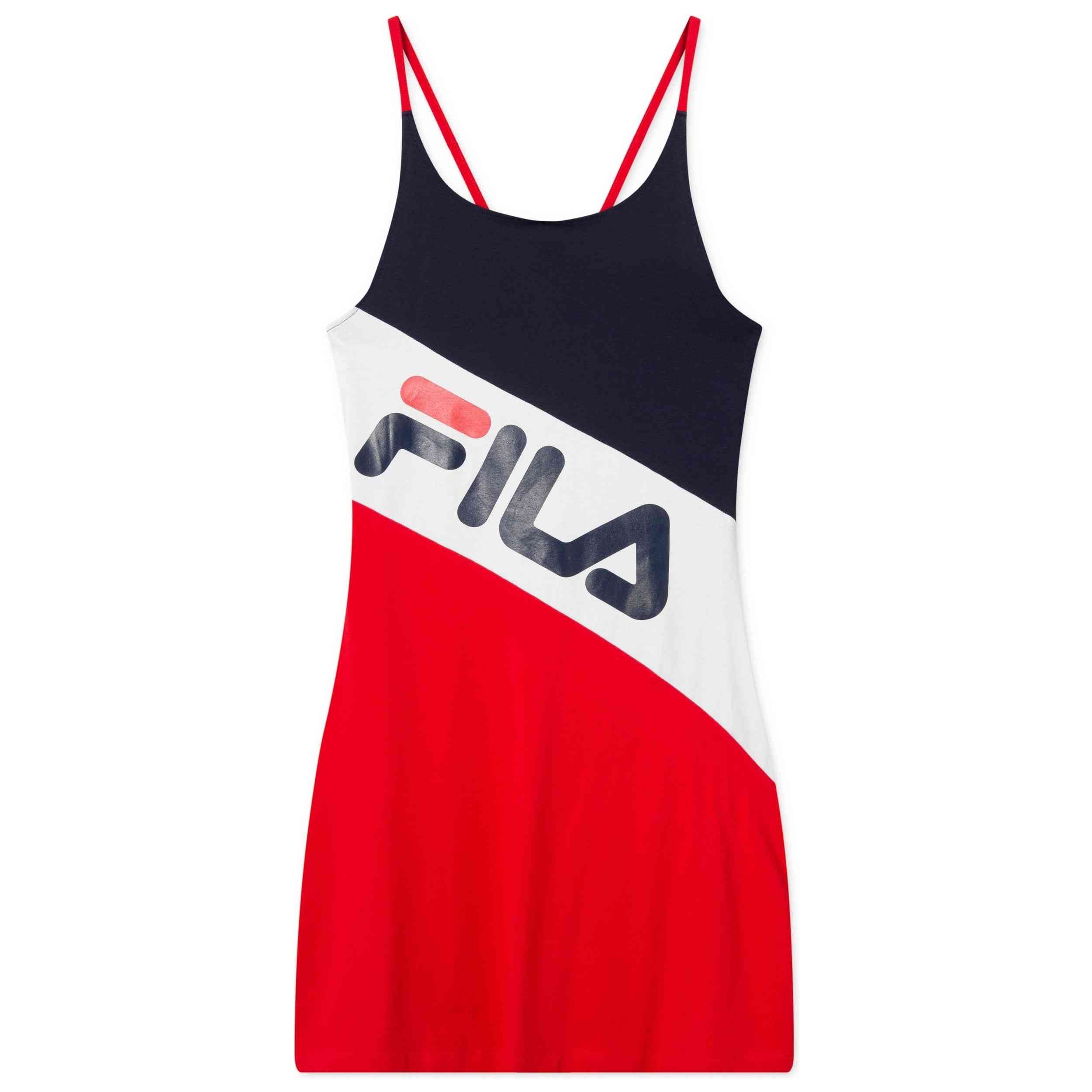 Camiseta Vestido Fila modelo Mekky para Mujer en color Rojo
