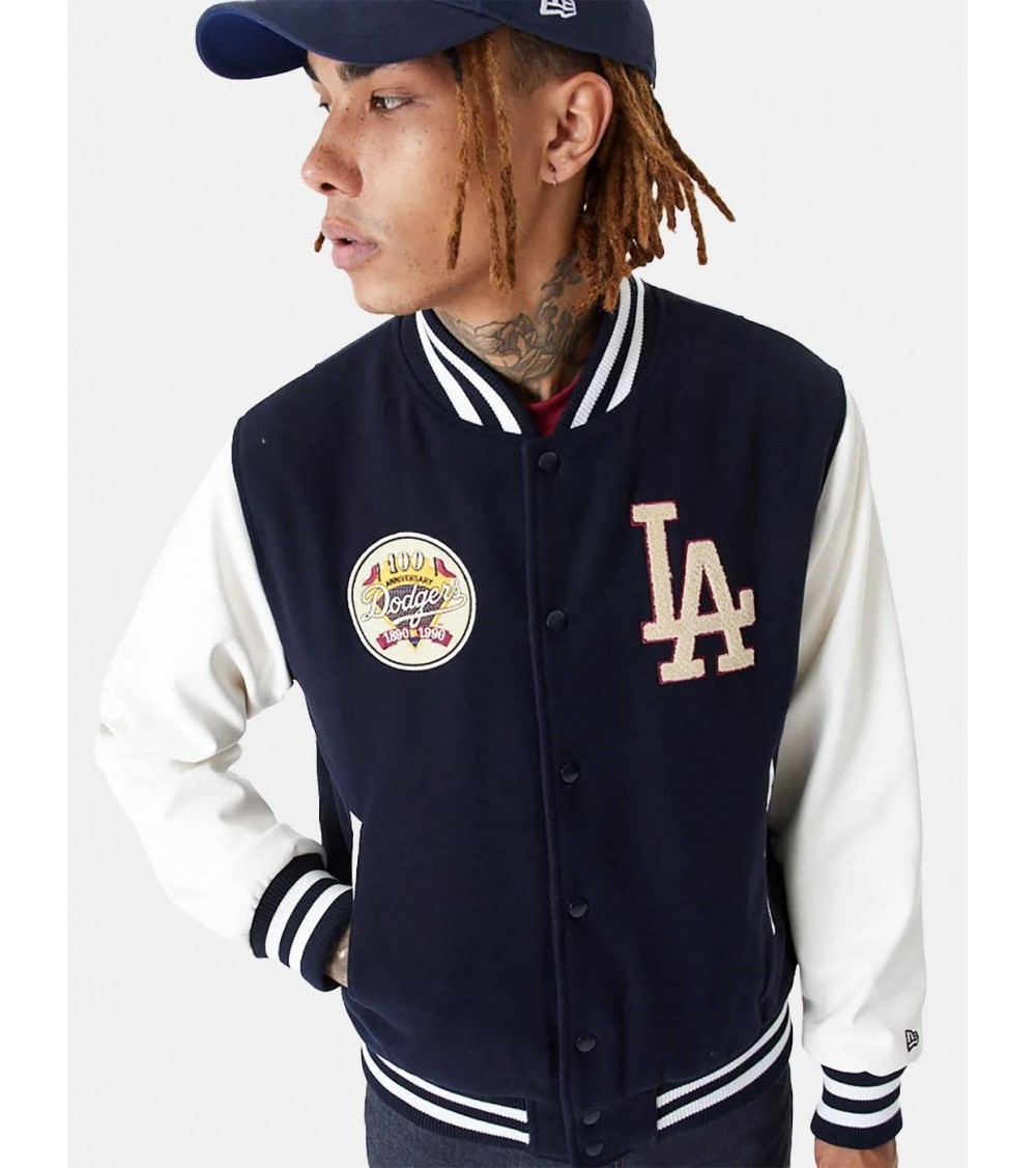 Chaqueta Hombre New Era Los Angeles Dodgers 60416326 Sudaderas Hombre New Era