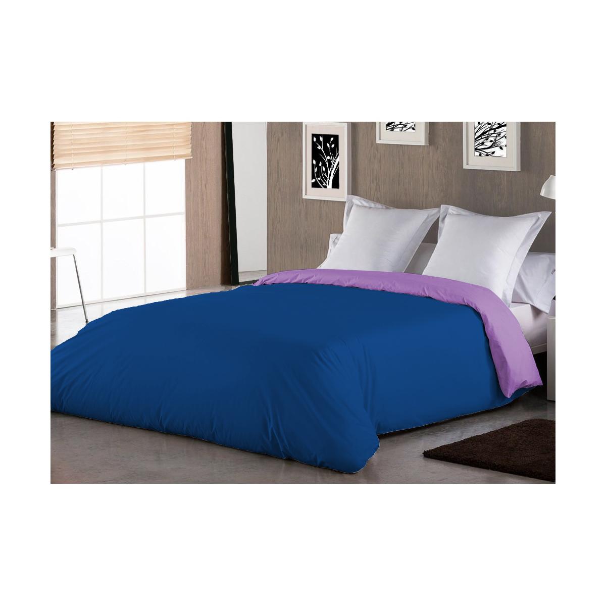 SABANALIA - Funda Nórdica Combina Bicolor (Saco reversible) | Disponible en varias medidas y colores