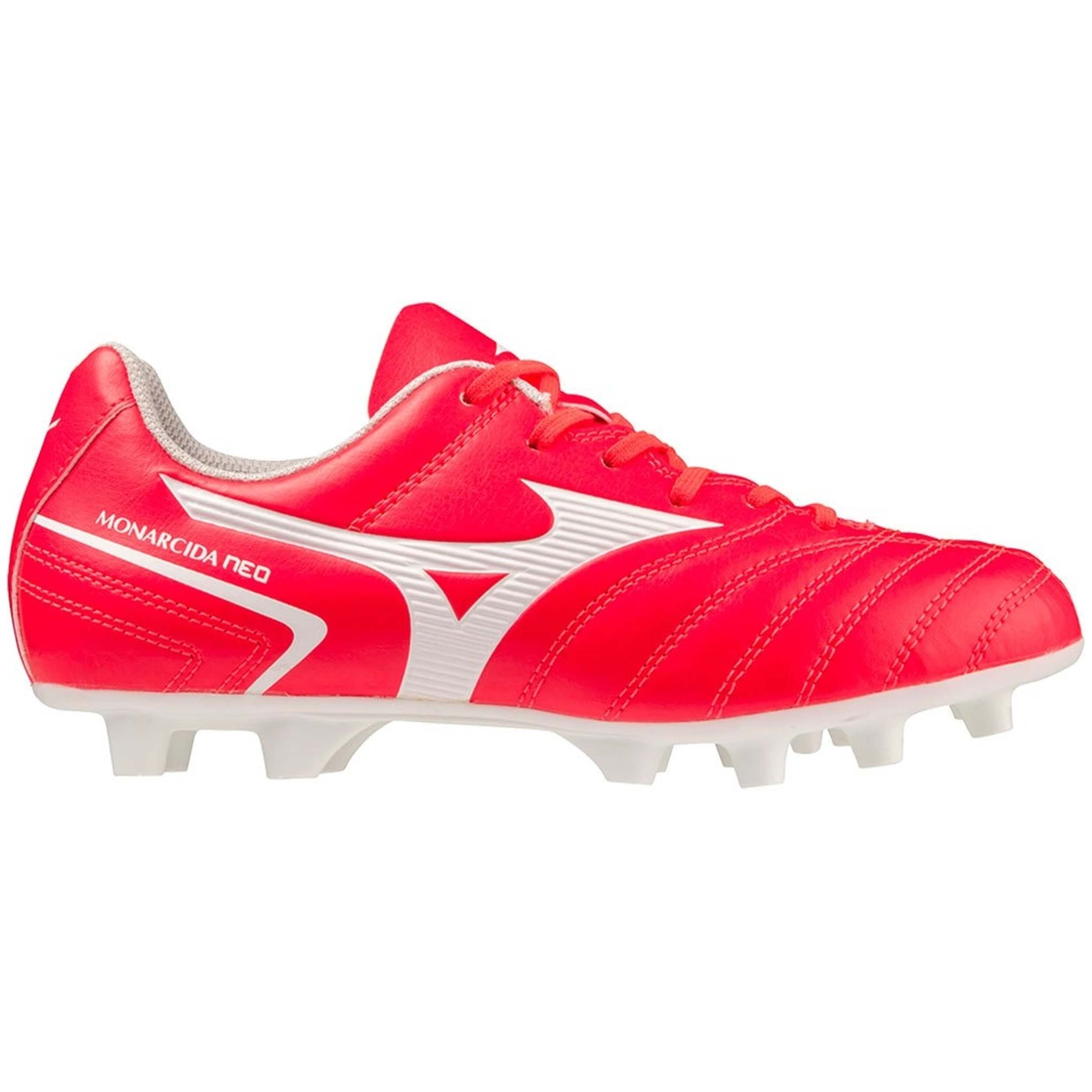 Botas marca Mizuno modelo P1Gb2325-64 para junior en color coral