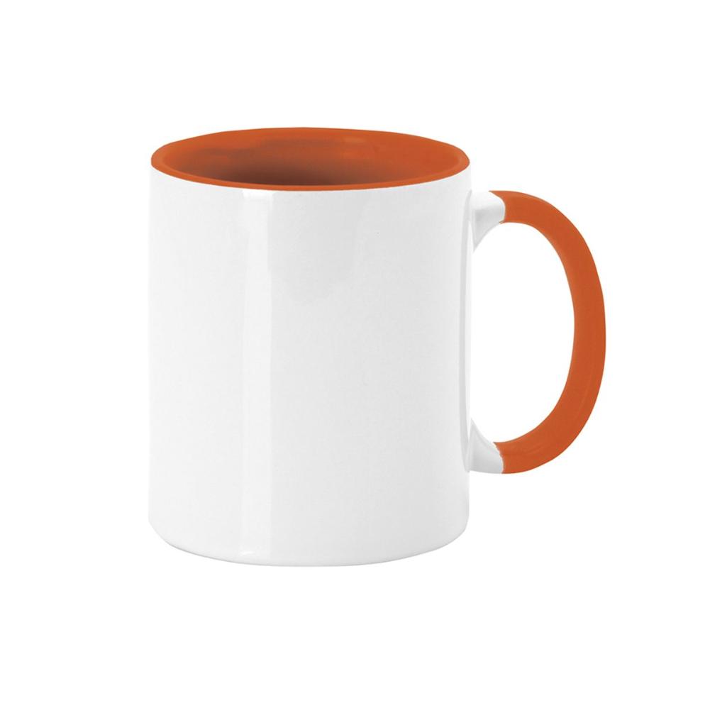 Taza Sublimada con asa e interior de colores elegibles y tu diseño exclusivo