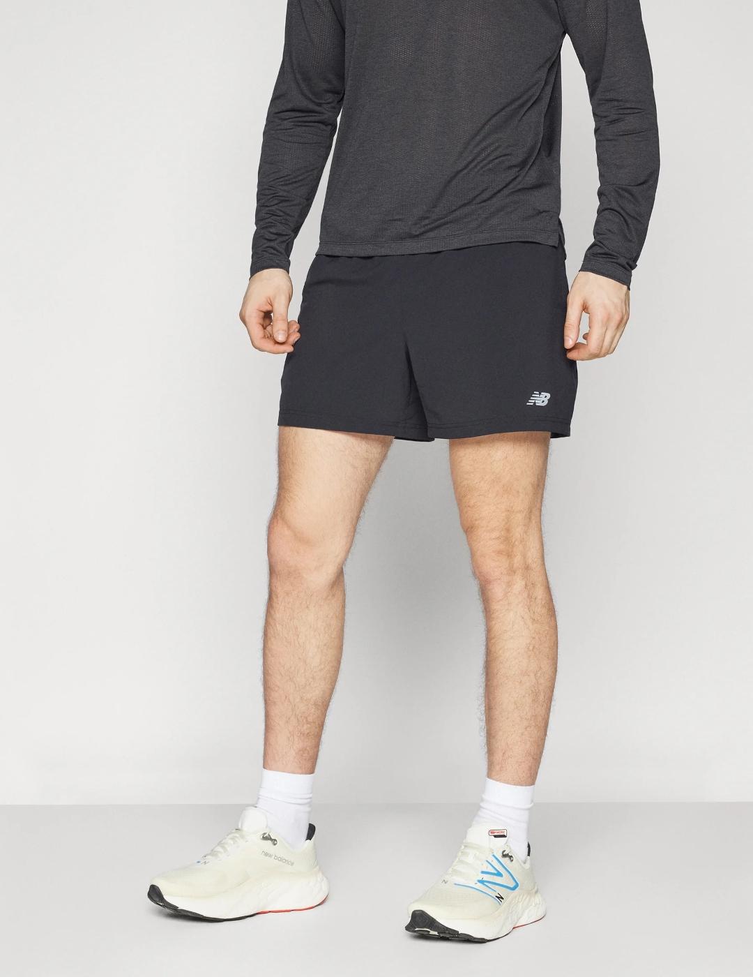 Pantalón Corto New Balance Short Brief Negro