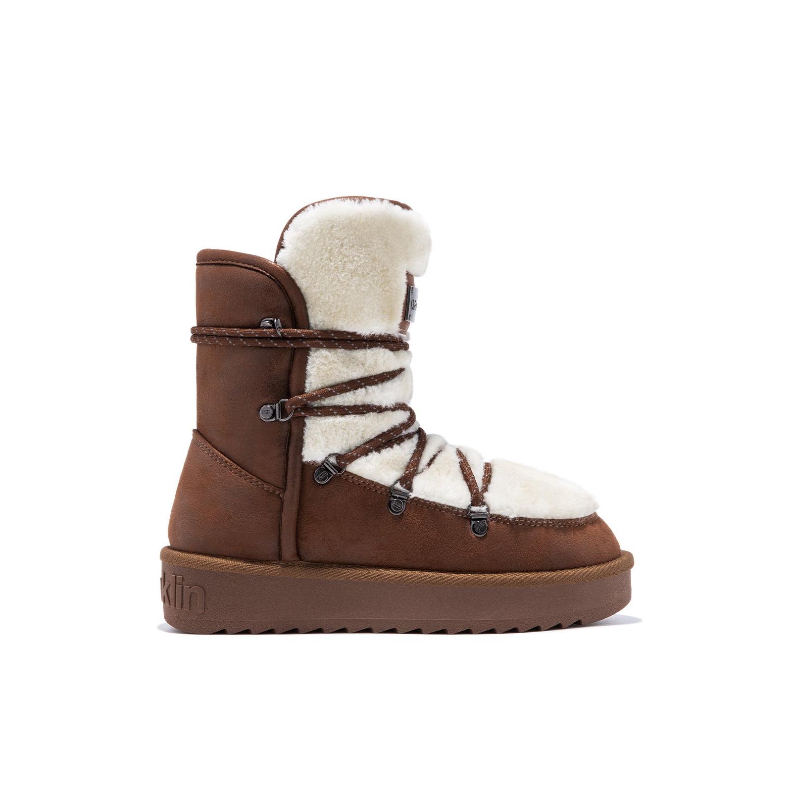 D.Franklin Botas Australianas de Mujer Nordic Trk Fur  ient       - Botas para Mujer - Moda casual Mujer