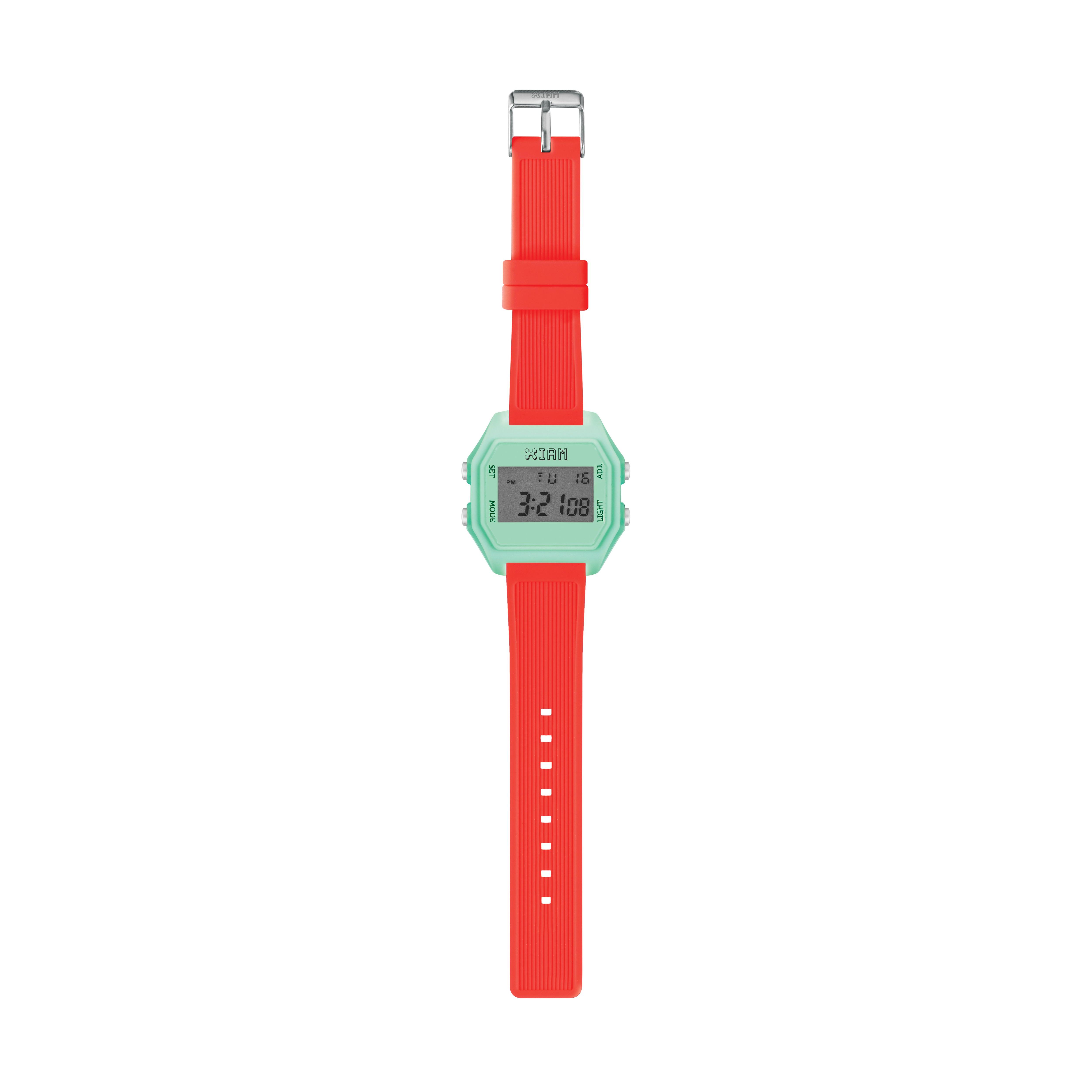 Iam Reloj Mujer Digital Cuarzo con Correa de Silicona IAM-KIT547