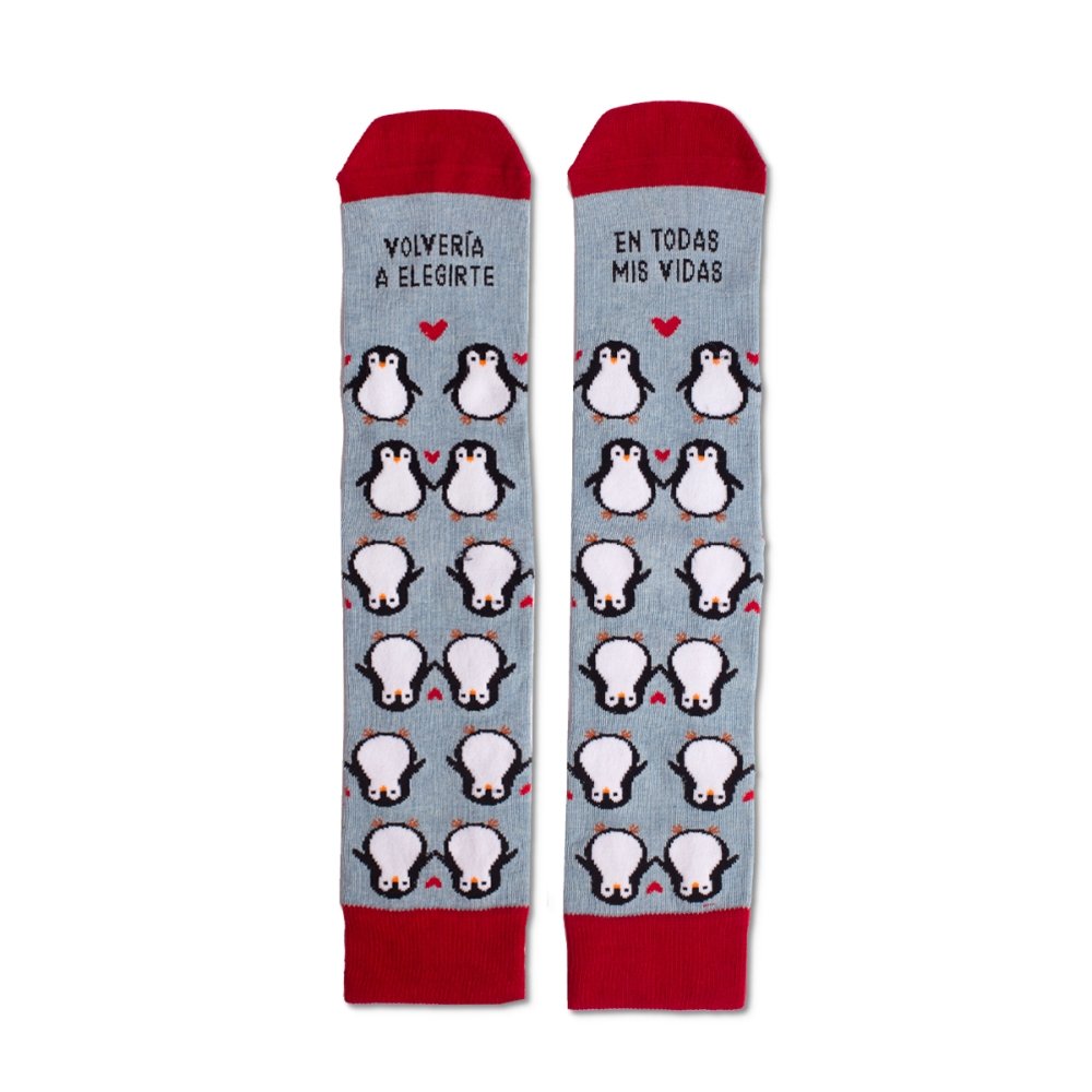 UO CALCETINES VOLVERIA ELEGIRTE EN TODAS MIS VIDAS TALLA 36-41 SAN VALENTIN 2026 1x20x8 Cms.