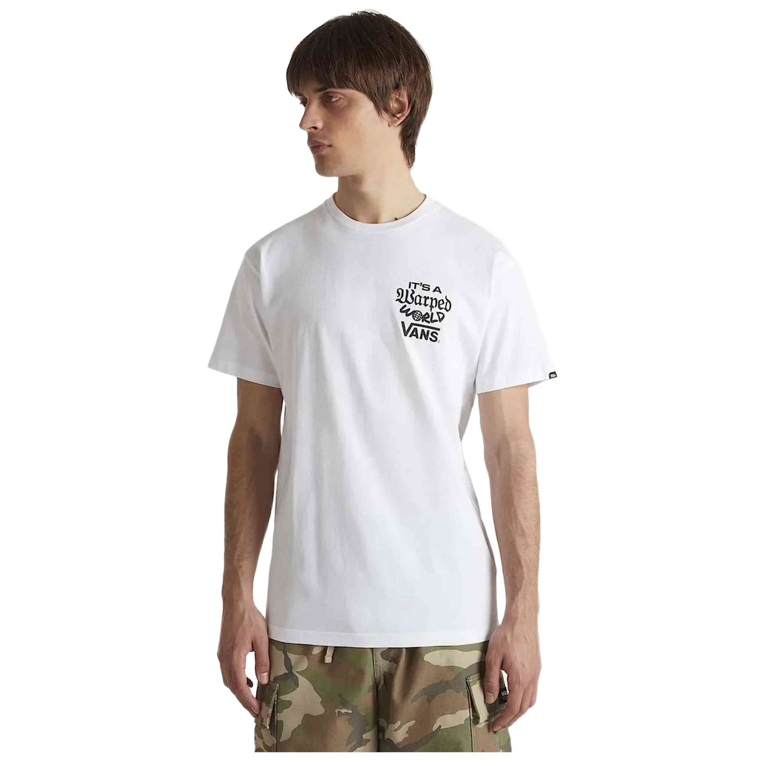 Camisetas De Manga Corta Vans modelo VN000M5EWHT1 para HOMBRE en color Blanco