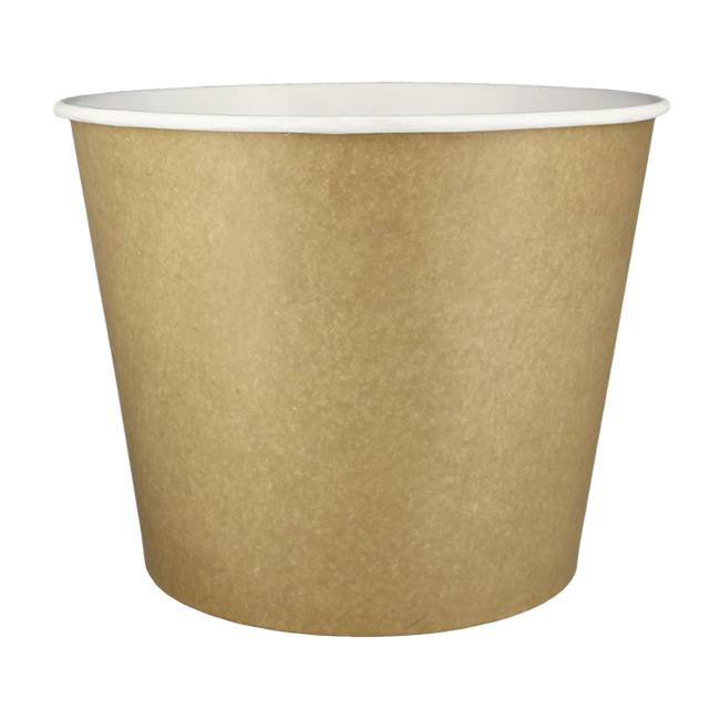 MONOUSO | Cubo de Cartón Kraft 3990ml (100 Uds)