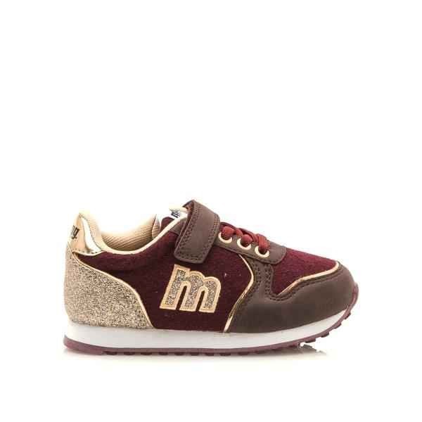 MUSTANG KIDS 47707 ZAP. FOAM BURDEOS/ORO C42985