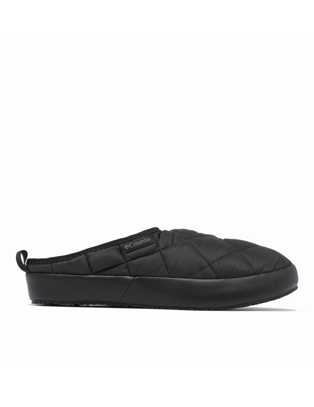 Columbia Pantuflas Térmicas OMNI HEAT Lazy Bend Negras - Hombre - Ideal para Camping