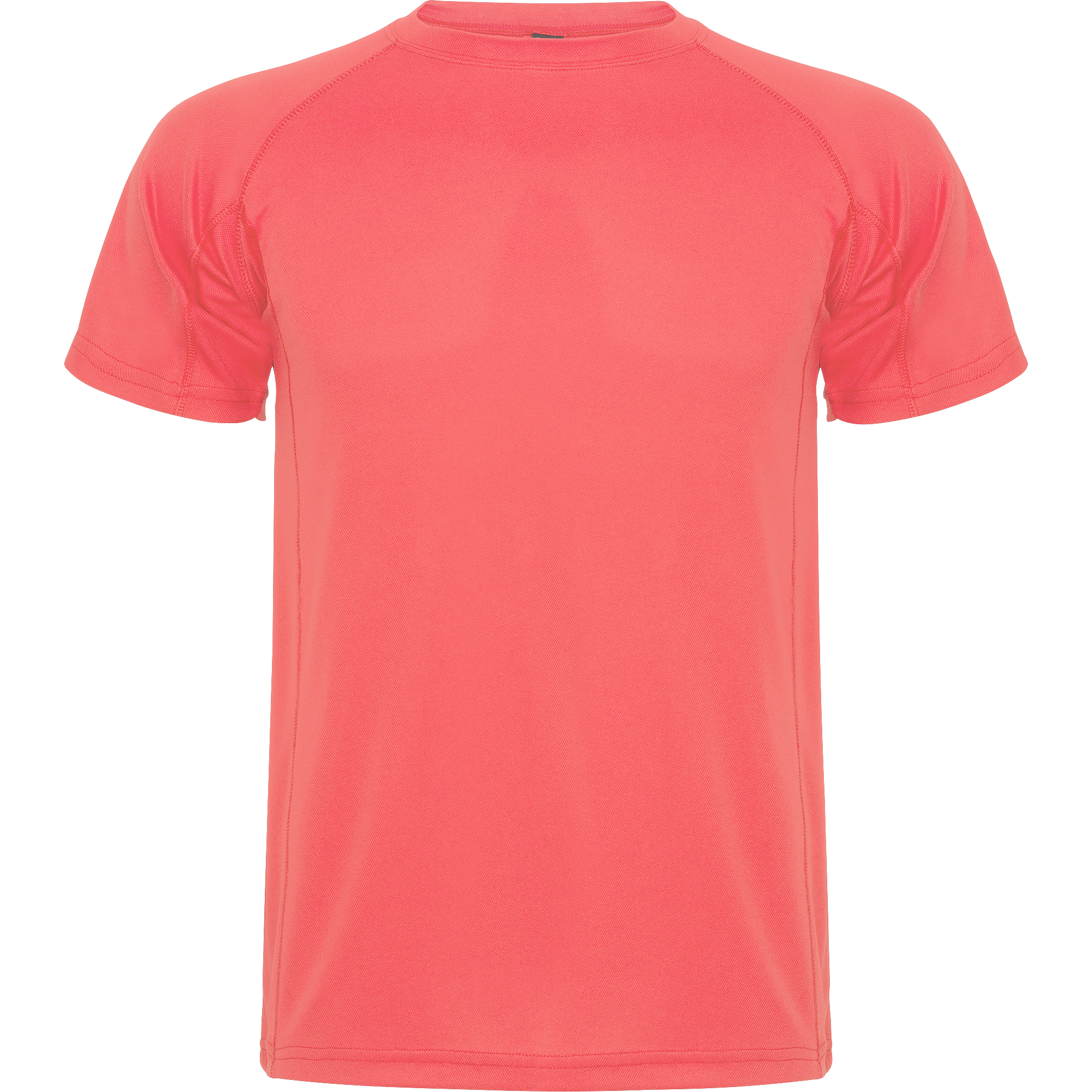 Camiseta técnica de manga corta ROLY MONTECARLO para deporte - 100% poliéster piqué, 150 g/m²