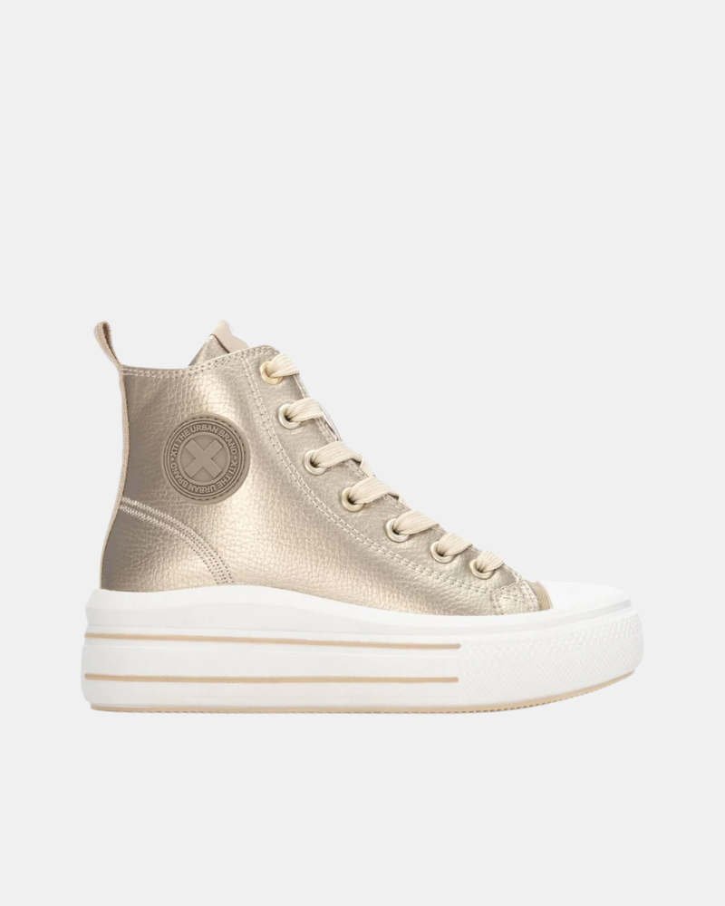 XTI 151297 Zapatillas Altas Infantil Oro