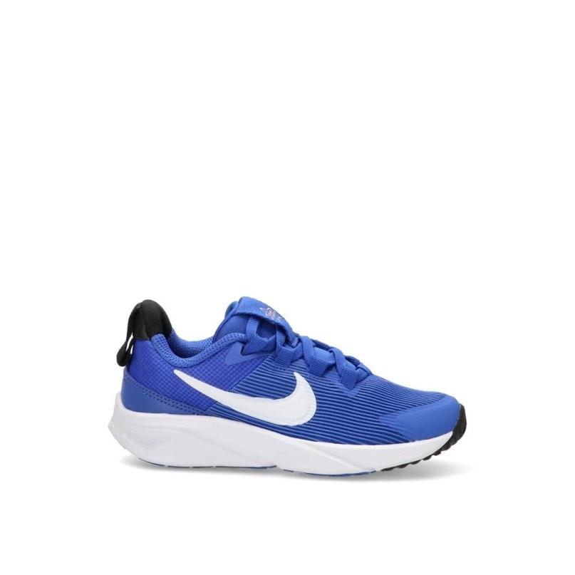 Zapatillas Running Nike - Niño - Suela Plana - Modelo Dx7614 - Color Azul