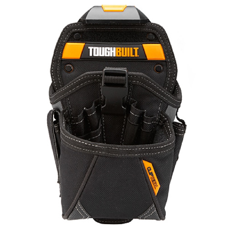 Funda para Taladro ToughBuilt® Specialist TB-CT-20-LX con 15 Bolsillos y Sistema ClipTech™ Hub™, Ideal para Herramientas