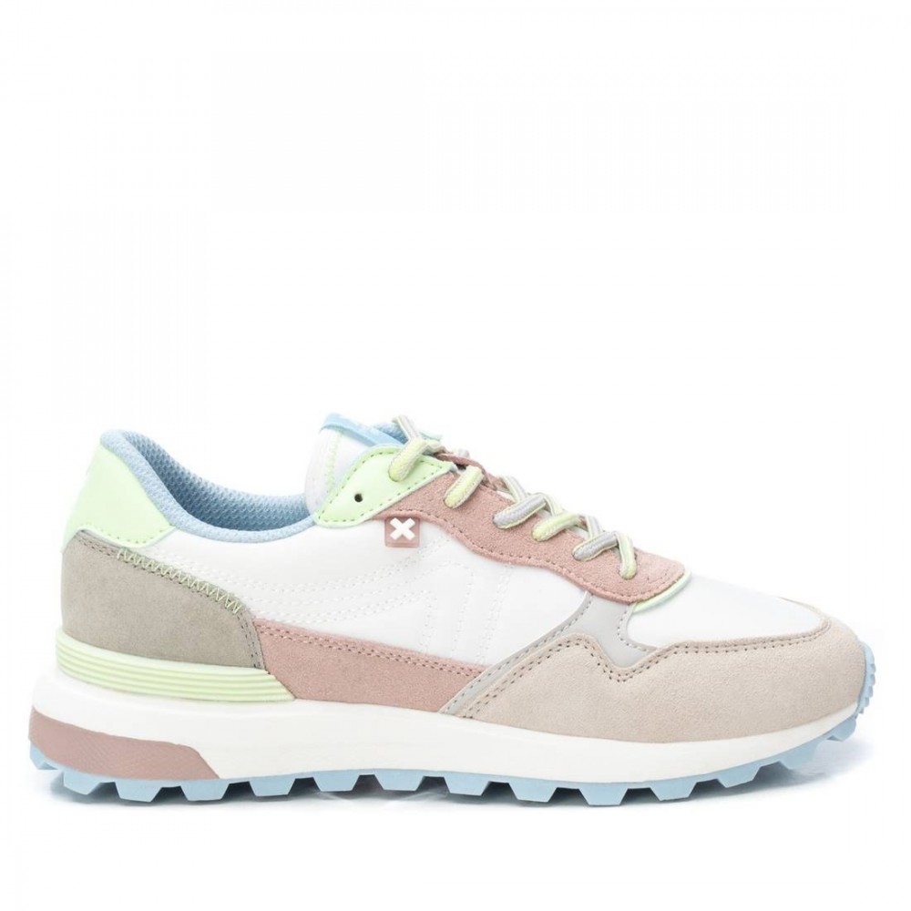 XTI 143663 03 Zapatillas deportivas mujer 35297 25V DEPORTIVO CASUALTEXTIL TRICOLOR BEIGE