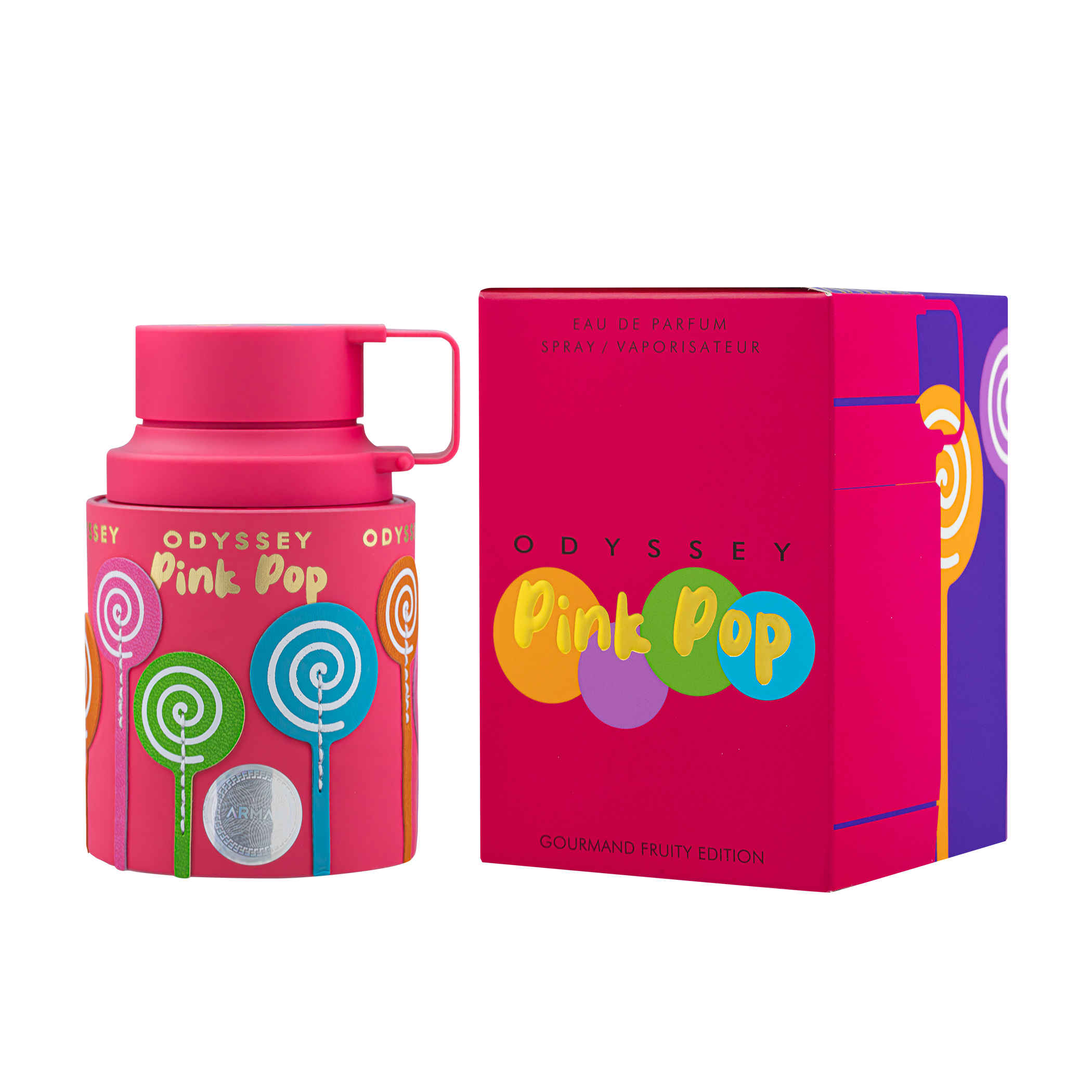 ARMAF Odyssey Pink Pop Eau de Parfum 100 ml para Mujer - Perfume Gourmand Frutal Dulce y de Larga Duración