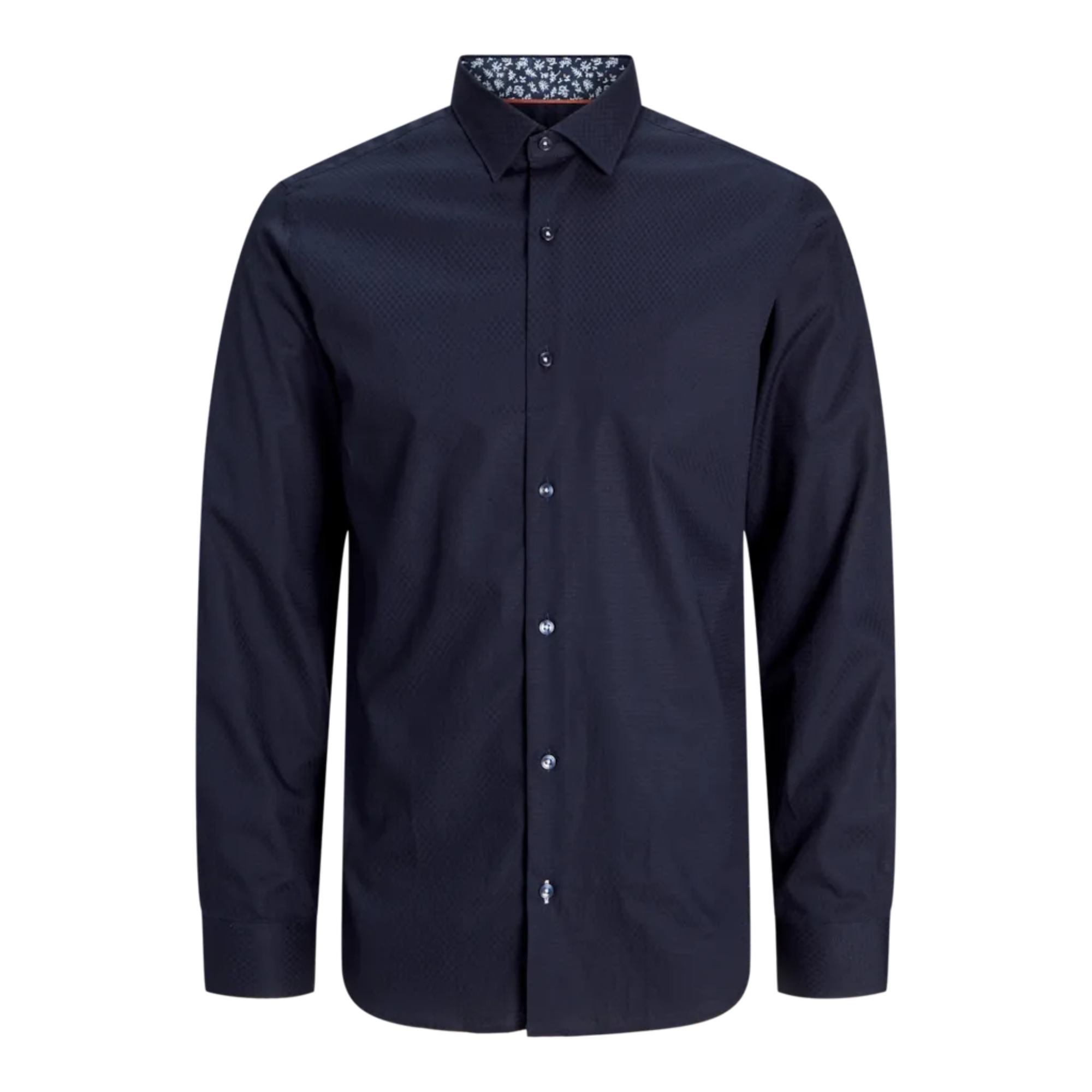 JACK&JONES 12273877 JPRBLABARNES DETAIL DOBBY L/S SHIRT LN Hombre Camisa Larga Corta Vestir Casual estampados 29570