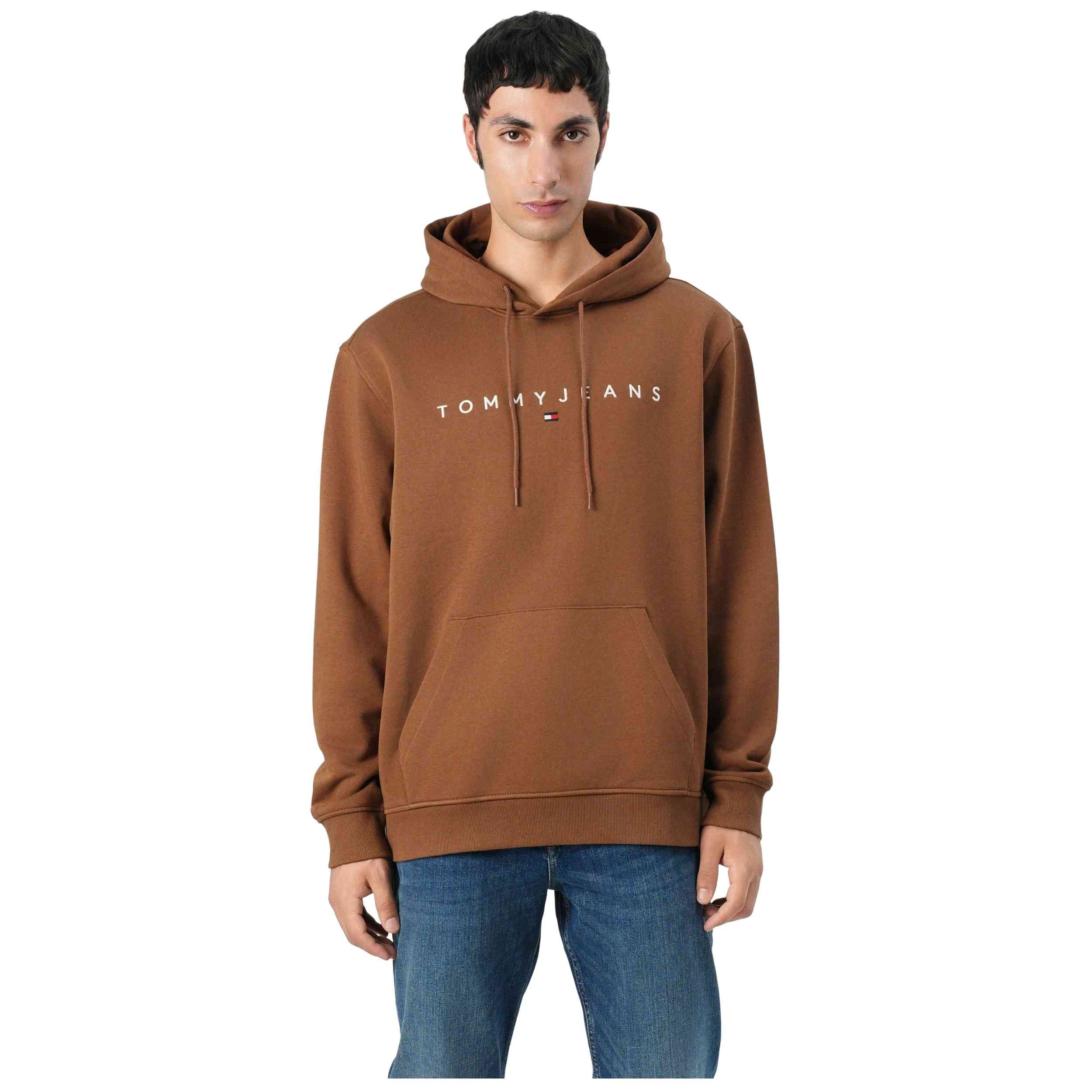 Sudadera Con Capucha Tommy Hilfiger modelo DM0DM20746-GVP para Hombre en color Marron