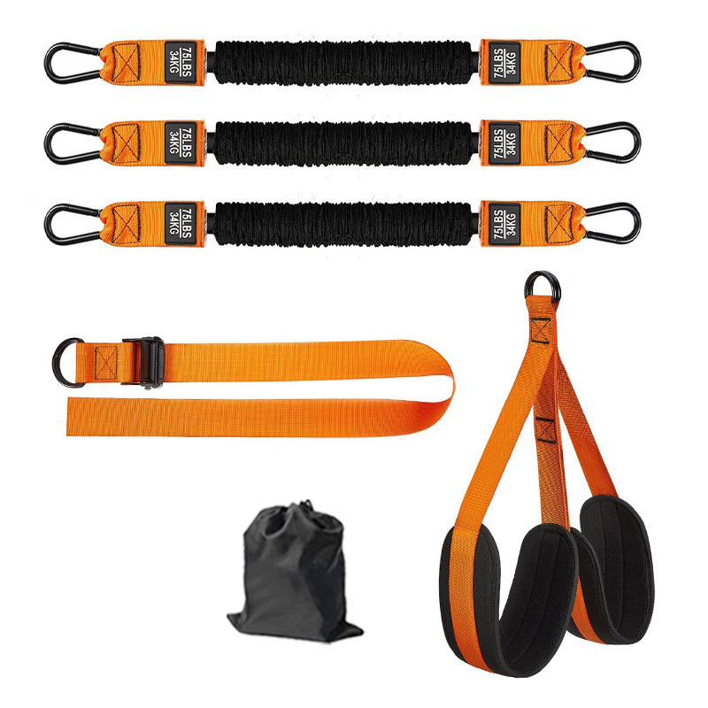 6 piezas de cuerdas de resistencia auxiliares para dominadas para ejercicio al aire libre doméstico, bandas de resistencia para barra fija para entrenamiento físico, equipo deportivo