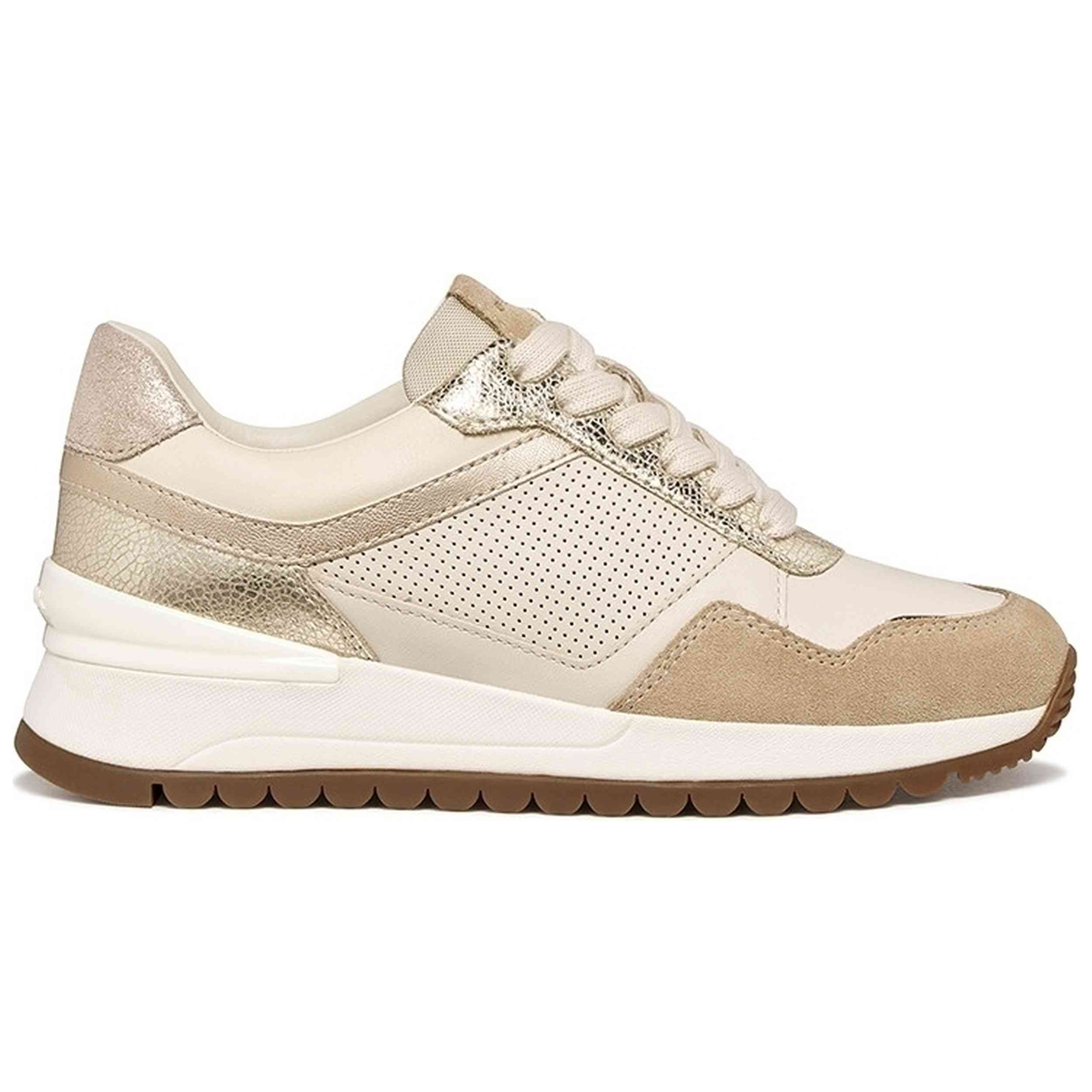 Zapatillas Geox modelo D Desya para Mujer en color Beige