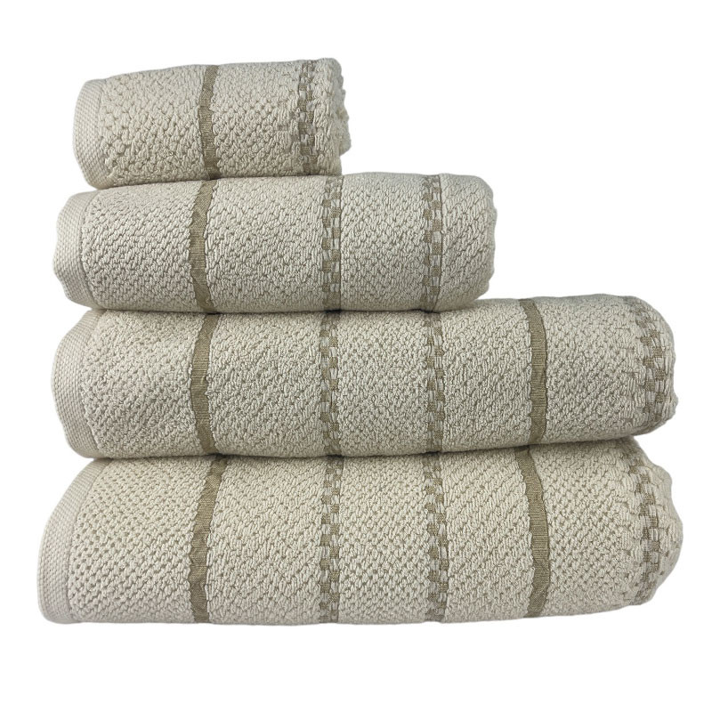 RUFINO DÍAZ Toalla Rizo 2 Cabos 500 Gr/M2 100% Algodón Aplique - Tejido absorvente, suave y resistente - Para baño, spa, piscina