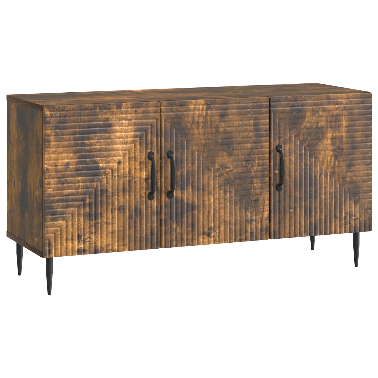 vidaXL Mueble de TV 99 x 34,5 x 50 cm Madera de Ingeniería Multicolor