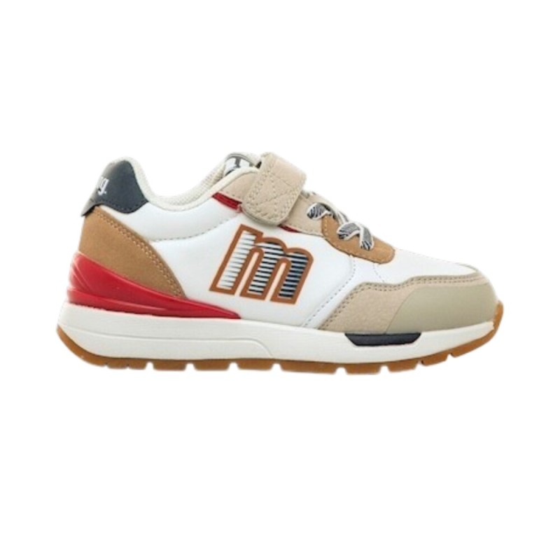 Zapatillas Blancas Mustang Nixon Blanco Shanvy Cuero Shanvy Marino