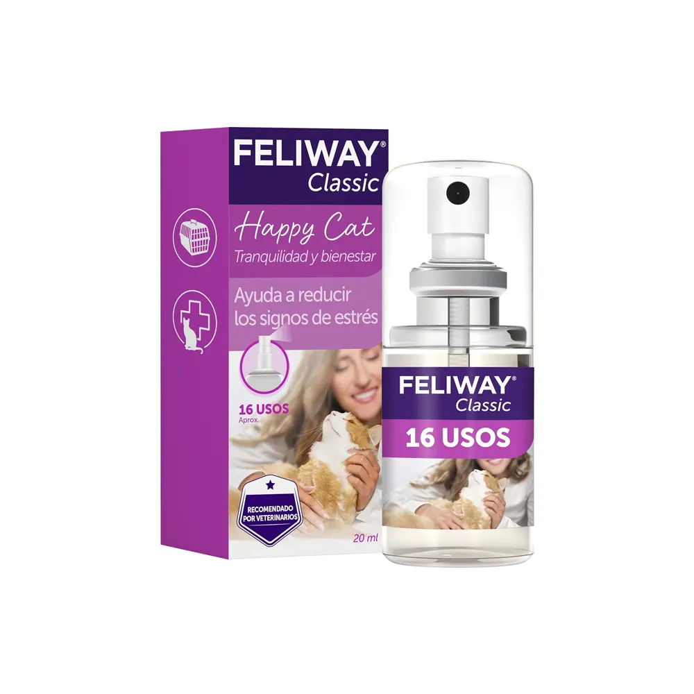 FELIWAY F3 TRAVEL Spray 20ml ayuda a tu gato a sentirse más tranquilo Ceva