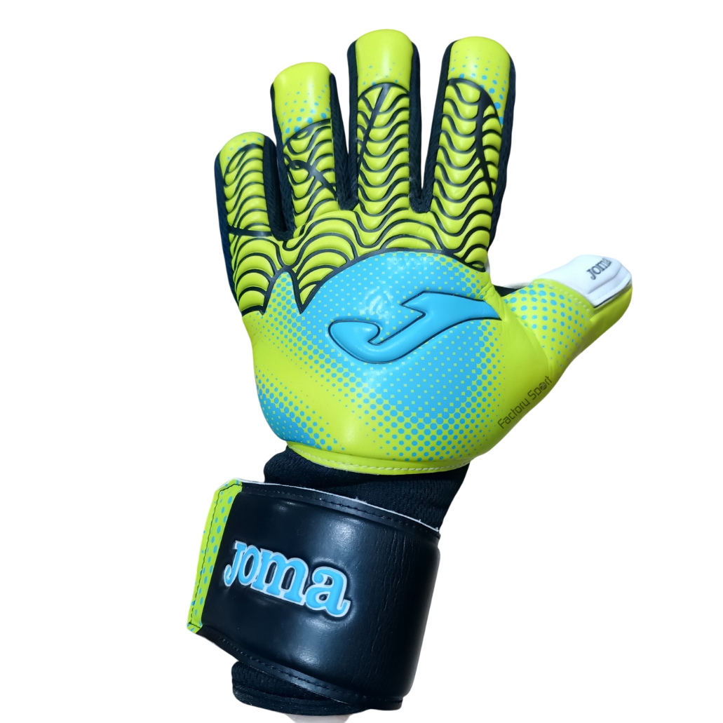 JOMA PREMIER GUANTE PORTERO PROTECCION AMARILLO FLUOR/NEGRO