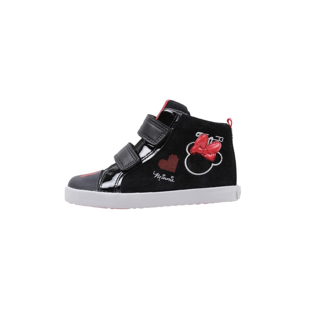 Geox B KILWI GIRL D Deportivas Con Velcro Bebé - niña (hasta la talla 30) Negro