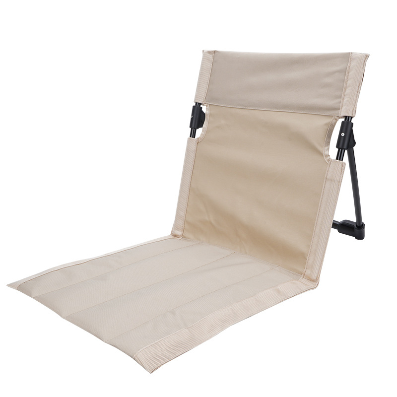 TK Sillas plegables de campamento ultraligeras con respaldo, sillas casuales al aire libre con bolsos, adecuadas para acampar en la playa y viajes por carretera