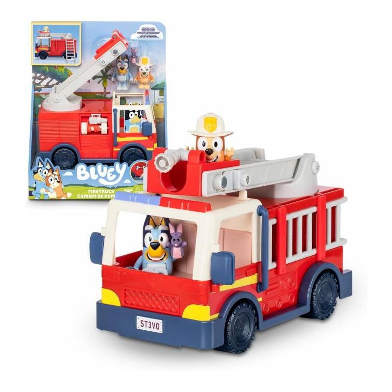 Bluey – Camión de bomberos Bluey Famosa.