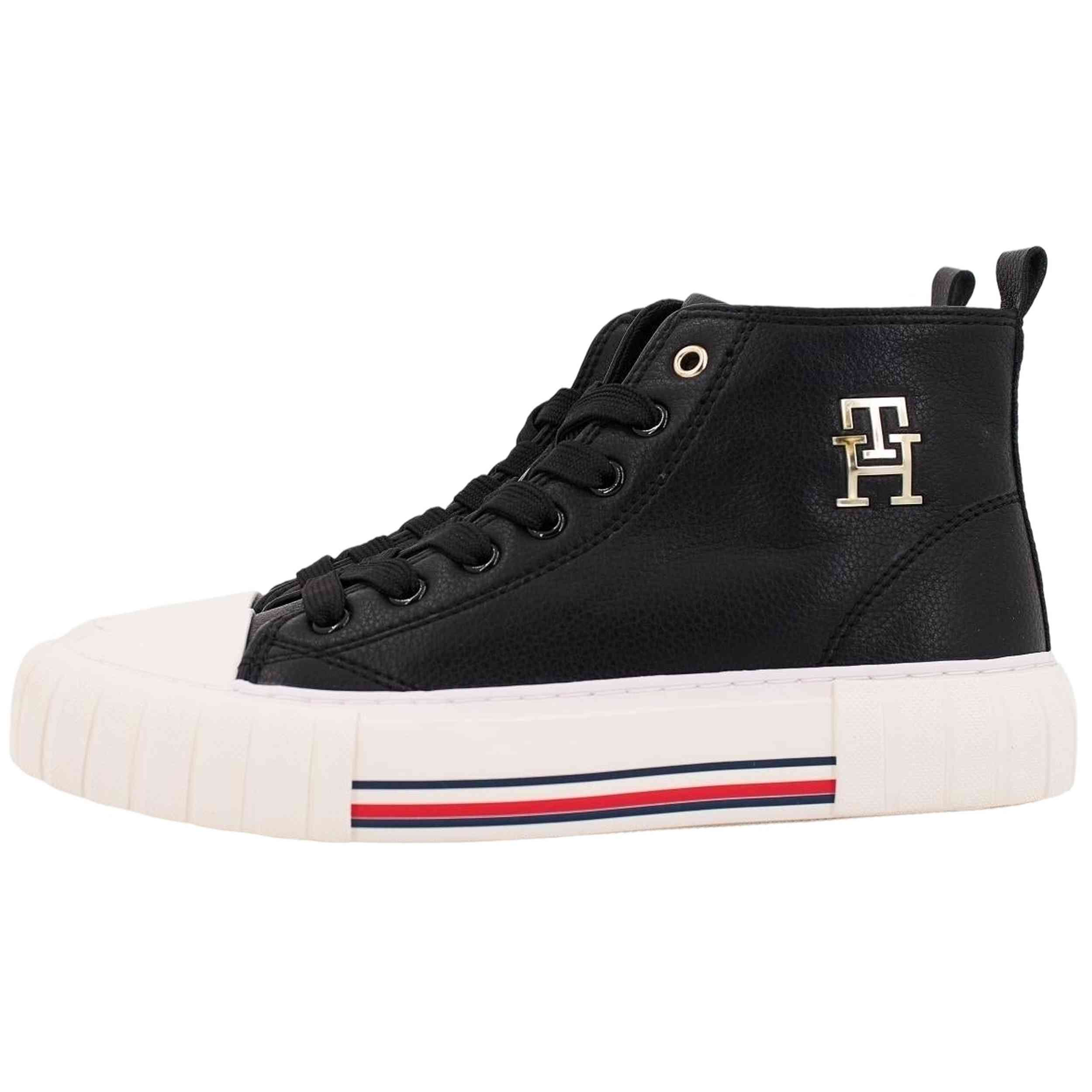 Zapatillas Tommy Hilfiger modelo 1000125434 para hombre y mujer en color Negro
