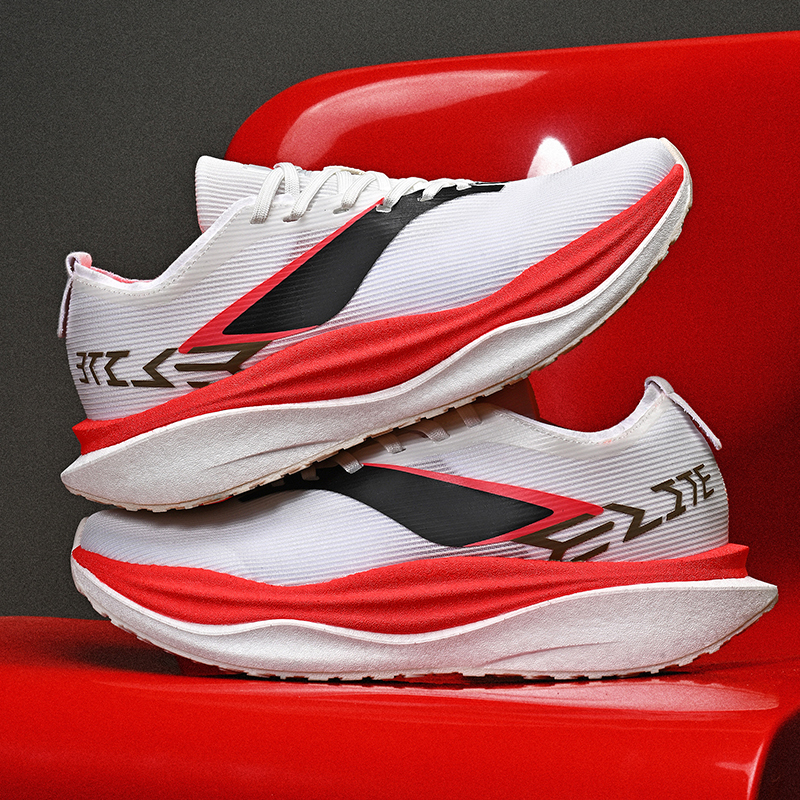 TK Zapatillas De Correr Ligera Y Transpirable Para Hombres Y Mujeres Con Placa De Carbono Antideslizante Zapatillas De Maratón Aireado
