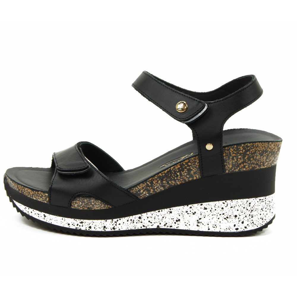 Panama Jack mod. NICA sandalia para mujer en nobuck, velcro