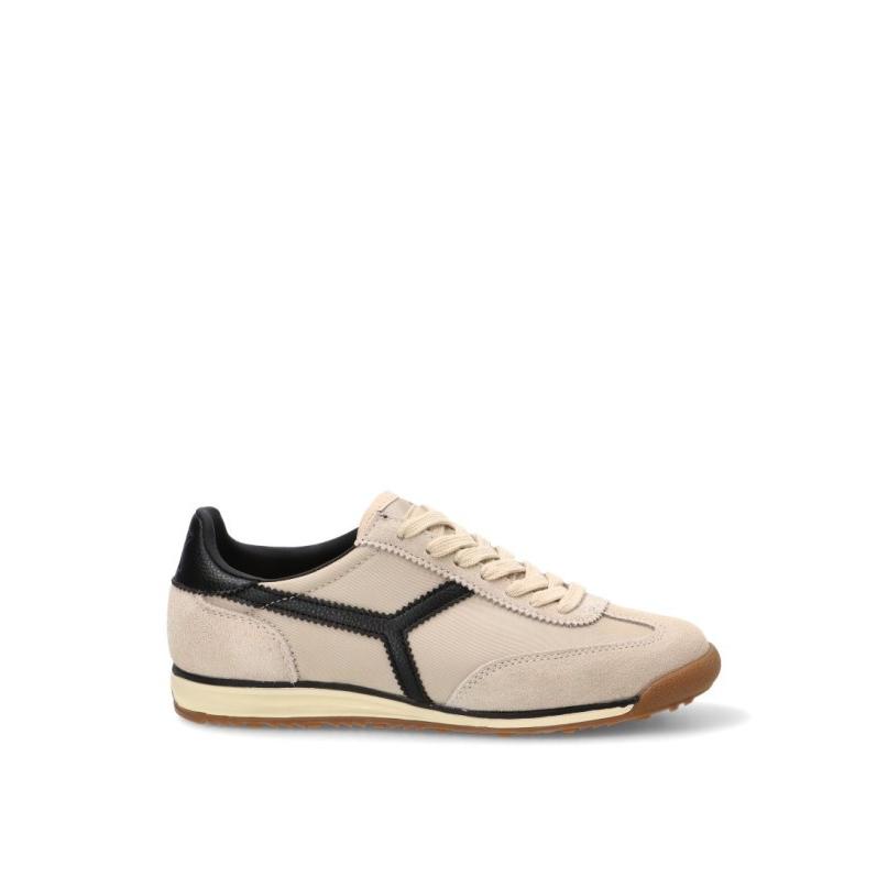 Zapatillas Casual Etika - Mujer - Suela Plana - Modelo 50006 - Color Taupe