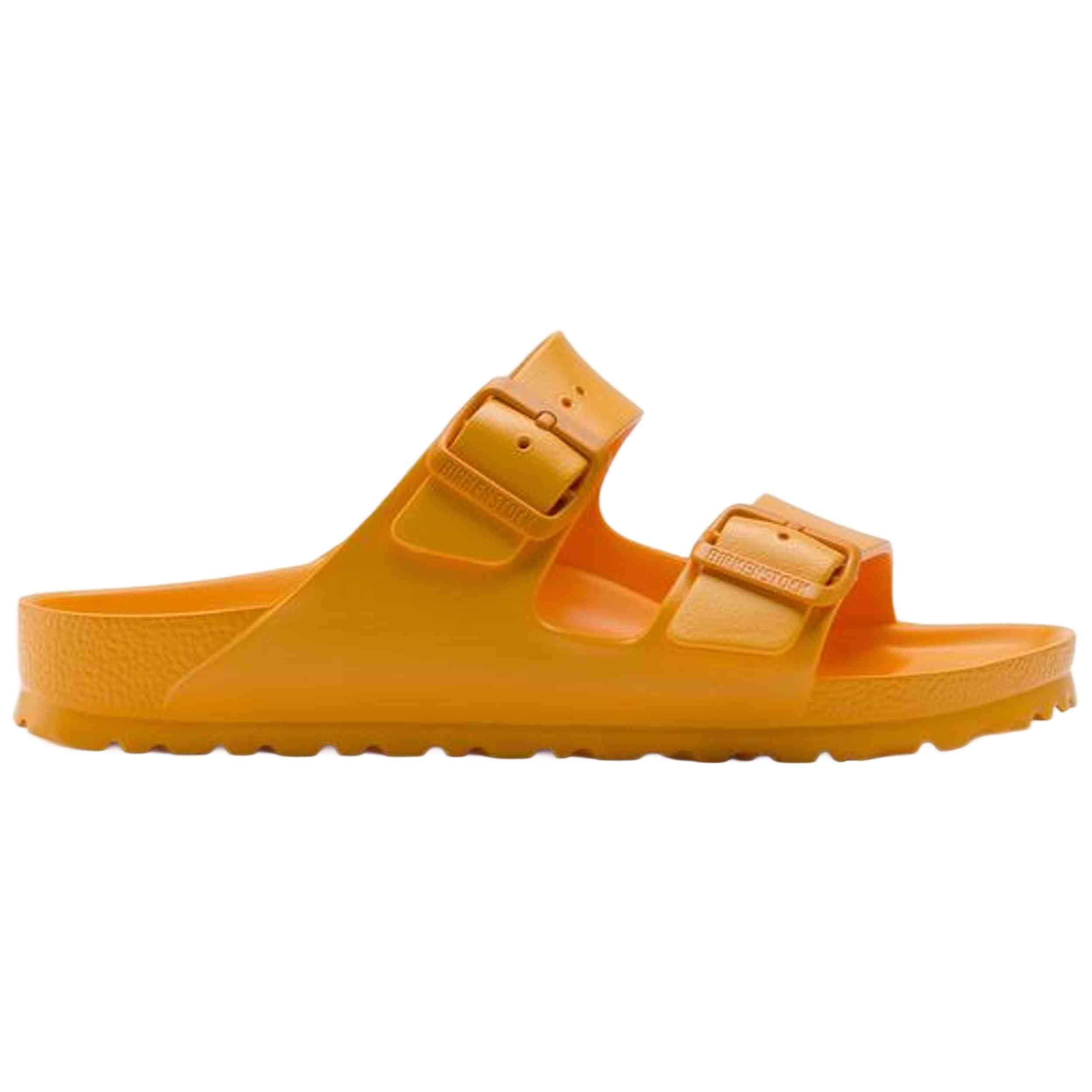 Sandalias Birkenstock modelo Arizona EVA para hombre y mujer en color Naranja