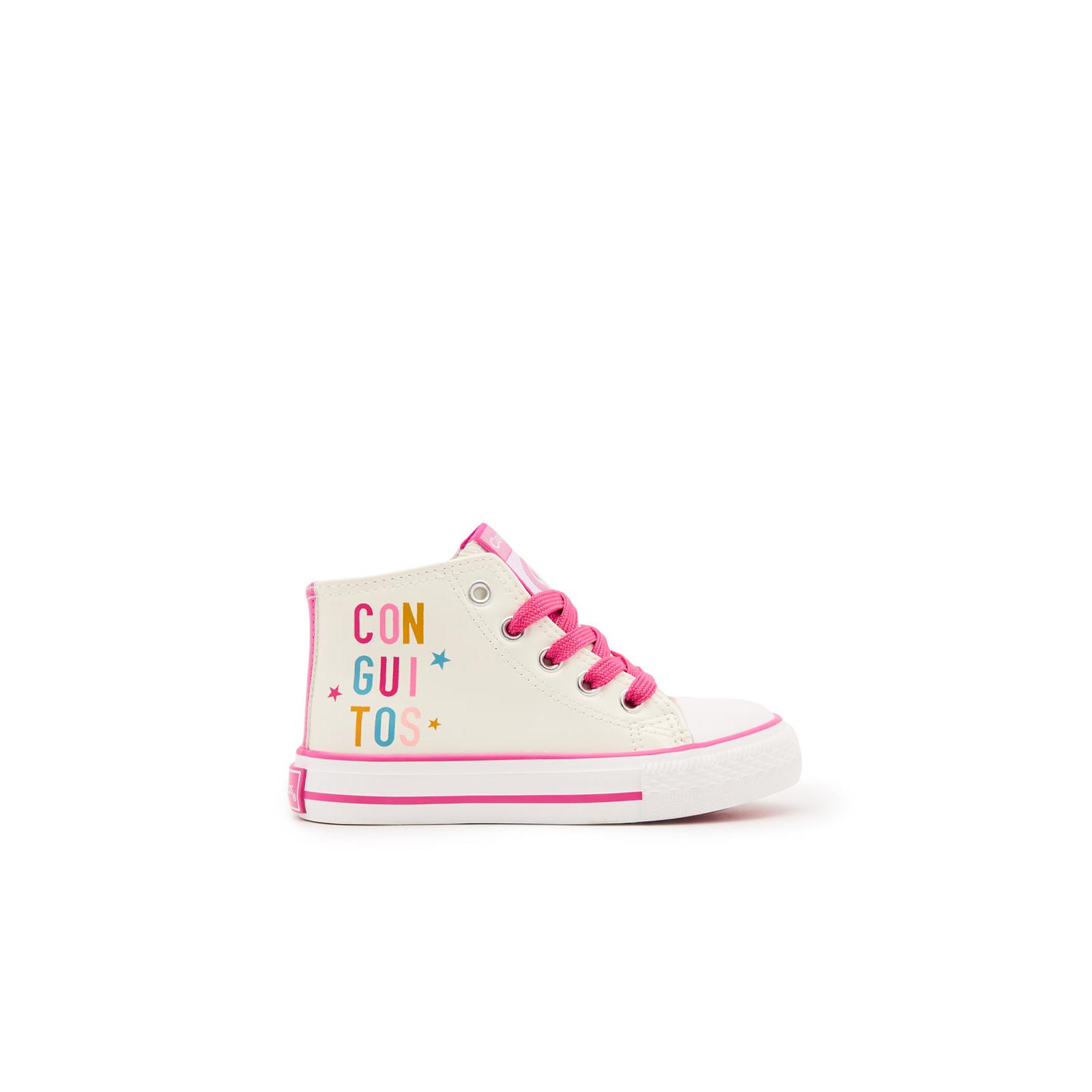 Conguitos - Zapatillas Altas Conguitos Negro para Niños y Niñas