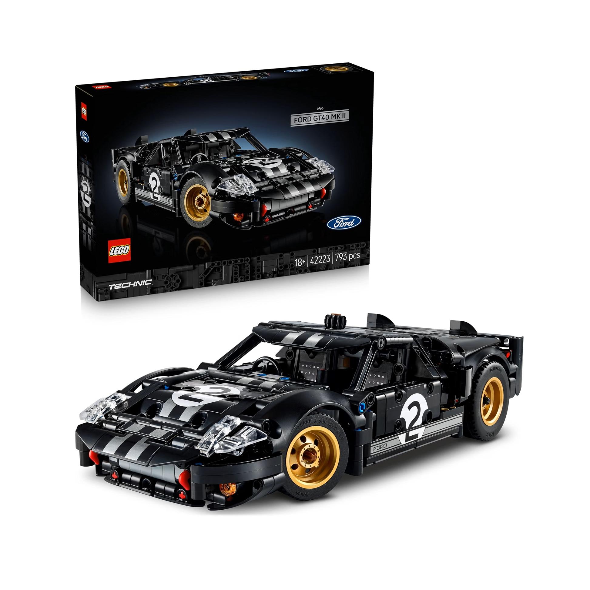 LEGO Technic 42223 Coche de Carreras Ford GT40 MKII de 1966