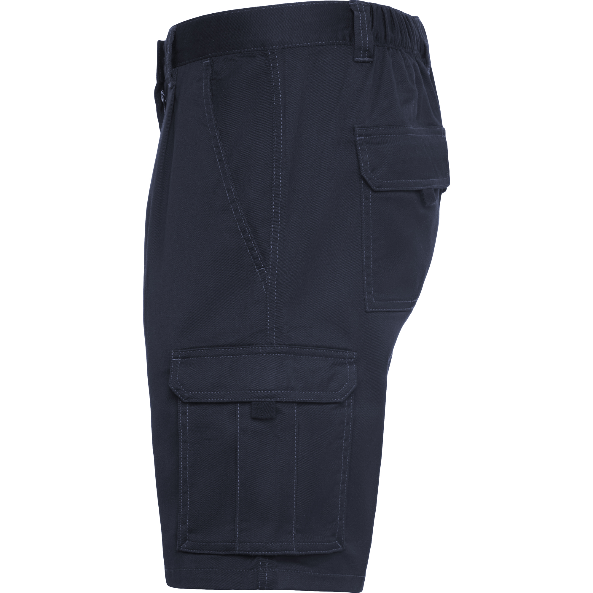 Pantalón corto de trabajo Roly Vitara con elastano, bolsillos y cintura ajustable