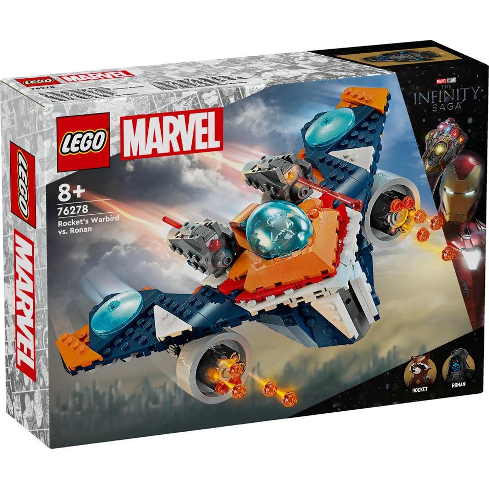 LEGO – Juguete de construcción Warbird de Rocket vs. Ronan LEGO Super Heroes Marvel.