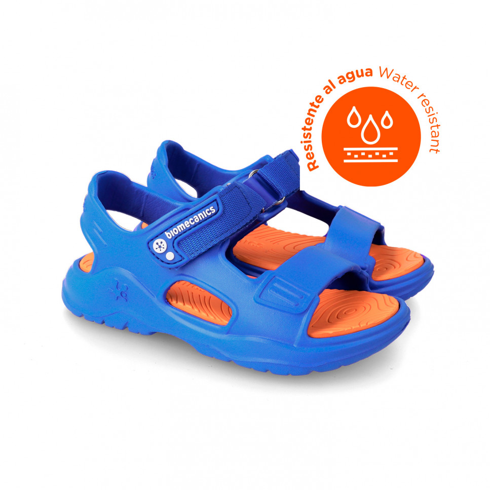 Sandalias de Agua Biomecanics 232290-A, color azul,