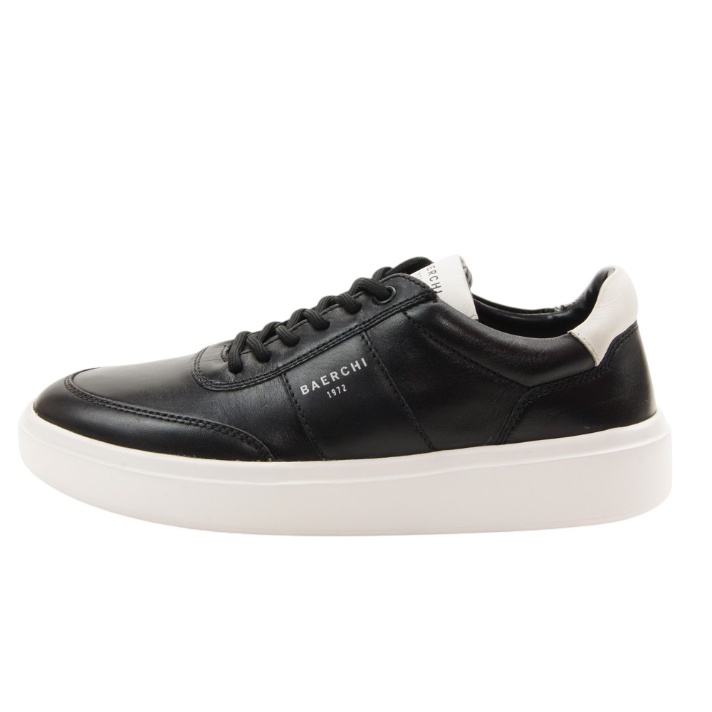 Baerchi mod. 9100 zapato sport para hombre en piel natural, cordones