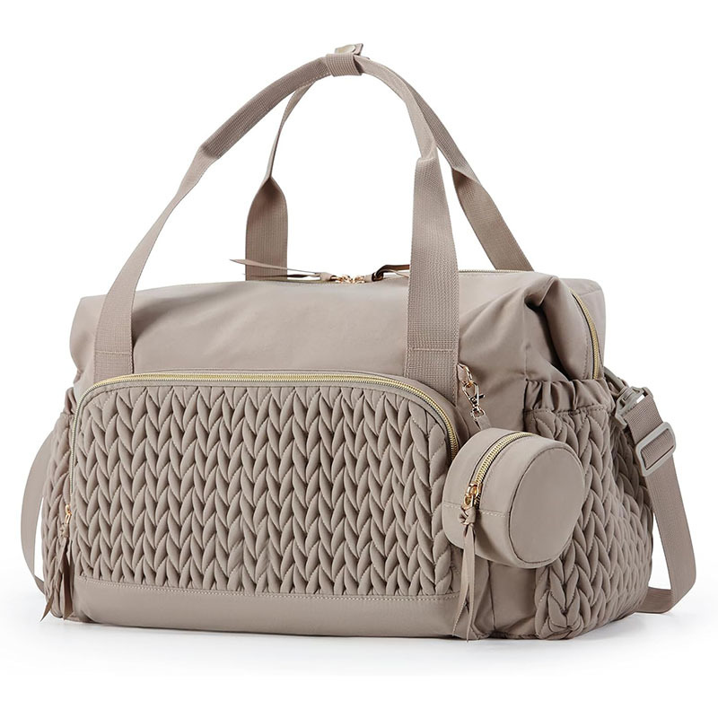 TK Gran oferta de bolso de mano para pañales de bebé, de gran capacidad, para viaje, para hospital, con chupete.