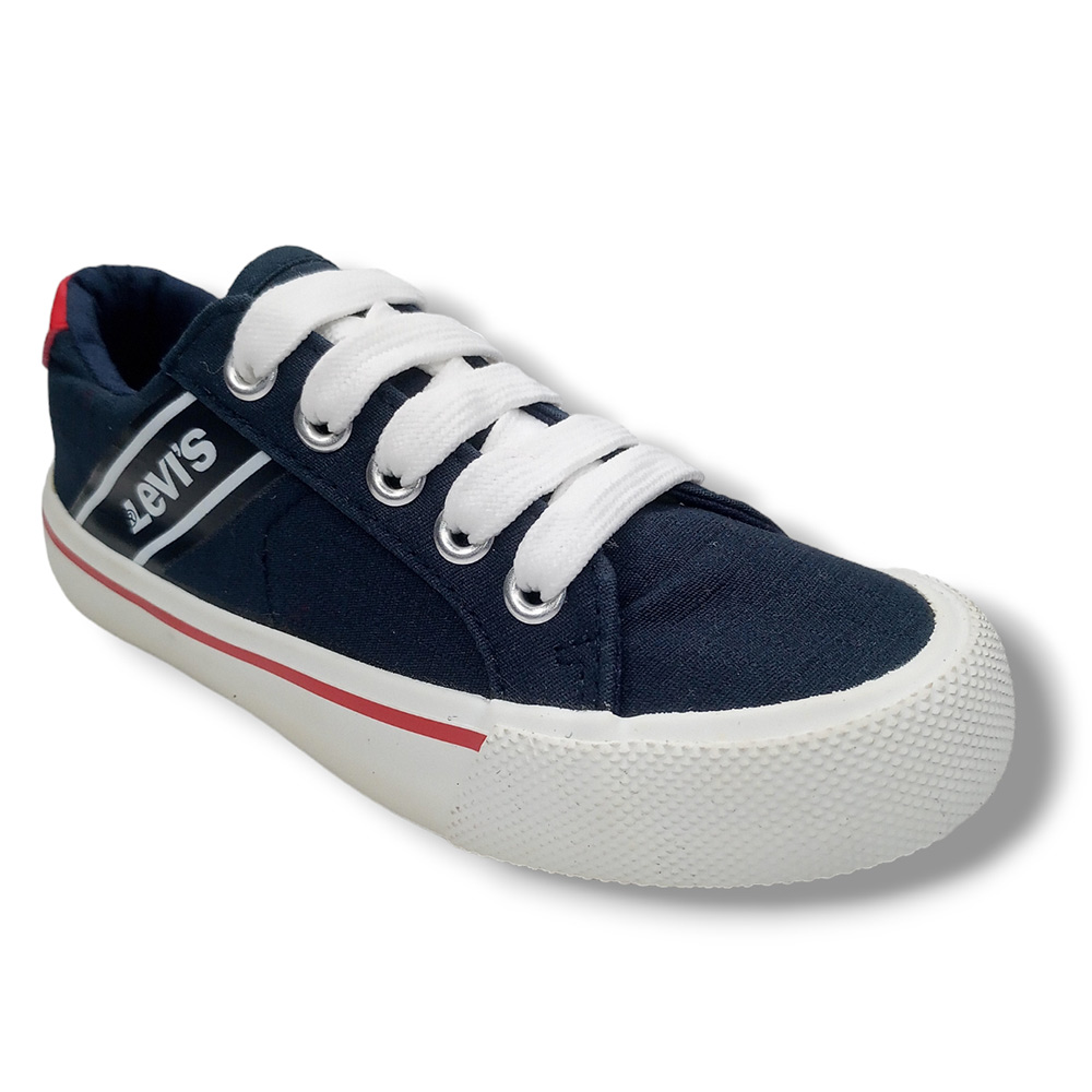 Levi's Levis Zapatilla Lona Sneakers VKIN0001T MARINO Zapatillas calzado niños Levis Summer ROYALE CORDONETS