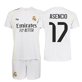 Real Madrid Conjunto camiseta y pantalón Infantil 1a equipación 25-26 - Réplica Oficial.