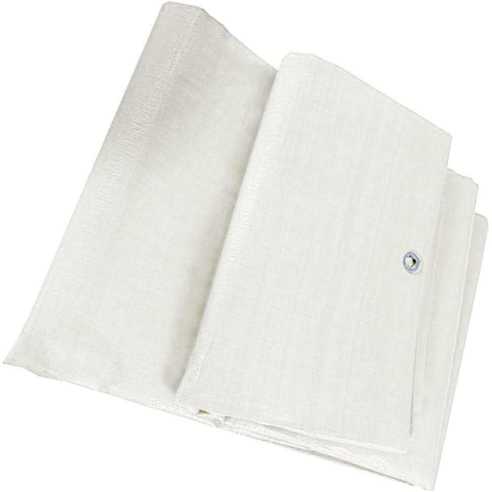 Toldo Impermeable de Polietileno Color Blanco | Protección Solar UV – Resistente, Versátil y Fácil de Instalar para Exteriores