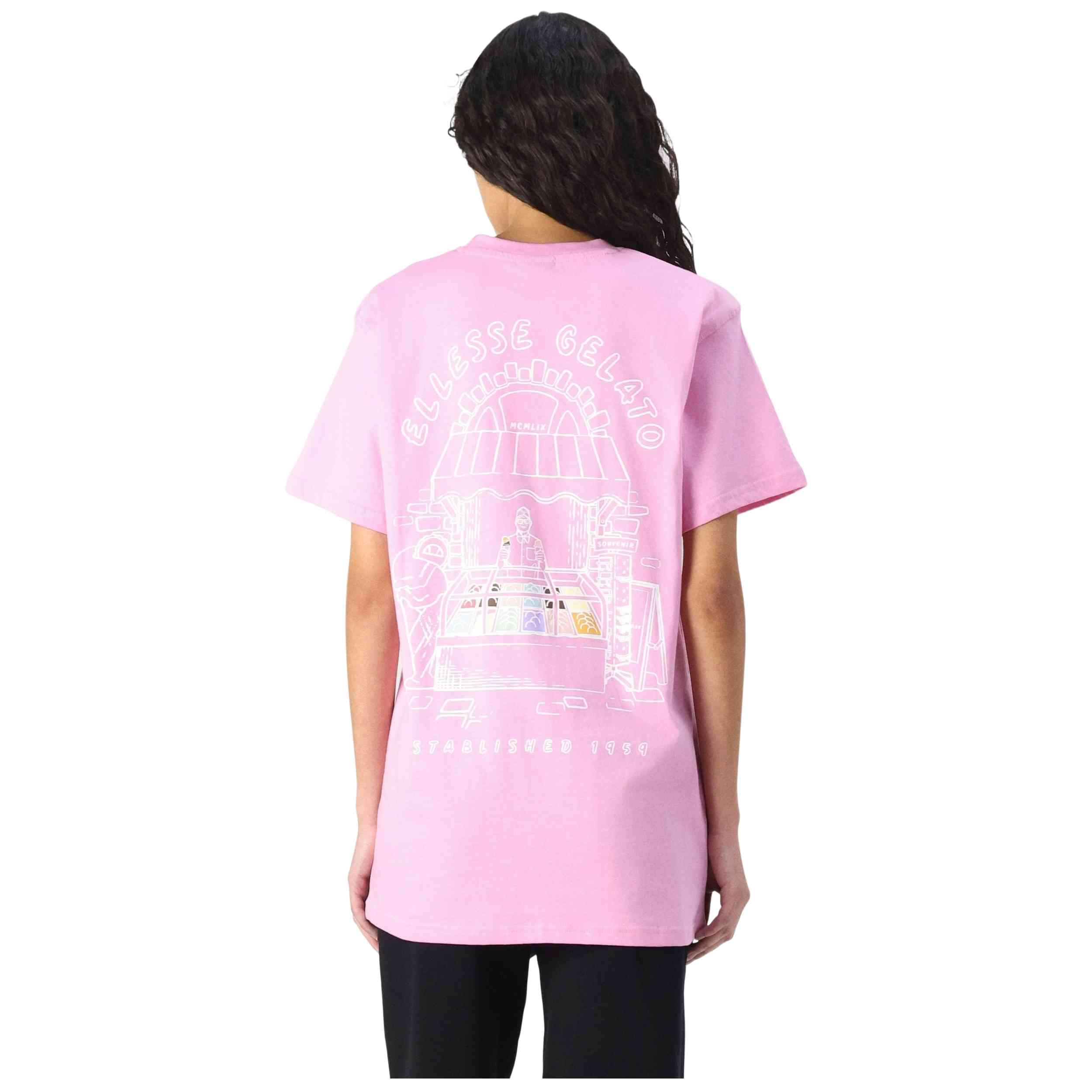 Camiseta De Manga Corta Ellesse modelo SGZ21999-PNK para Mujer en color Rosa